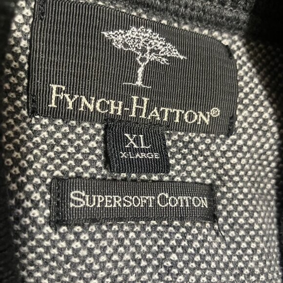 Fynch-Hatton XL Supersoft Cotton Full-Zip Cardigan Sweater - Picture 3 of 5